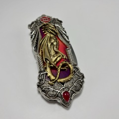 Fantasy Knife - Red Dragon